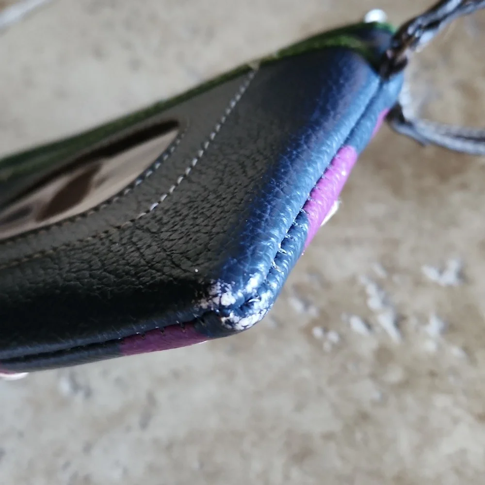 Relic blue and purple butterfly wristlet wallet - Picture 7 of 13